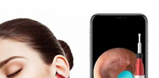 Cleaning your ears with an awesome device BEBIRD A2