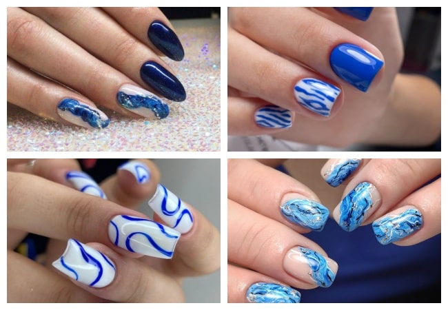 blue-manicure