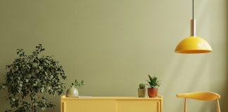 How to Choose a Chest for the Bedroom? yellow cabinet